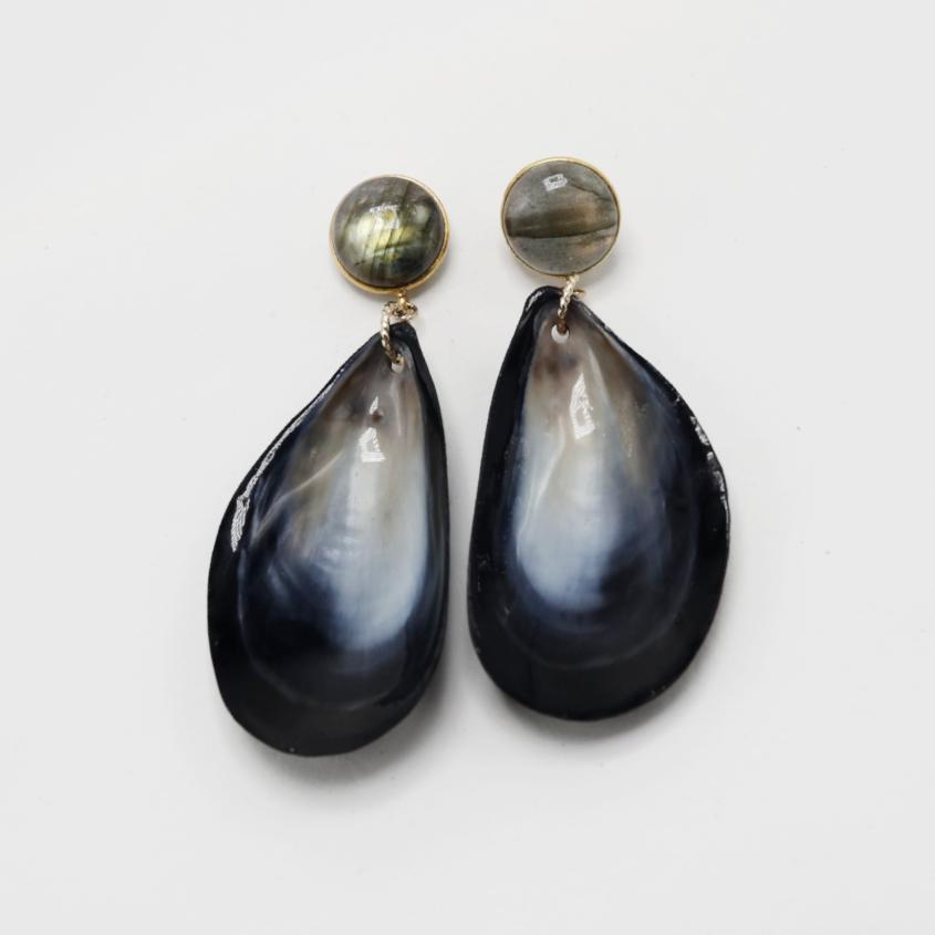 Sapphires of the Sea Earrings