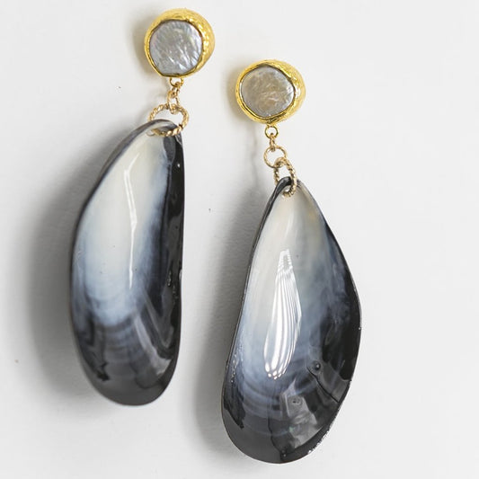 Sapphires of the Sea Earrings