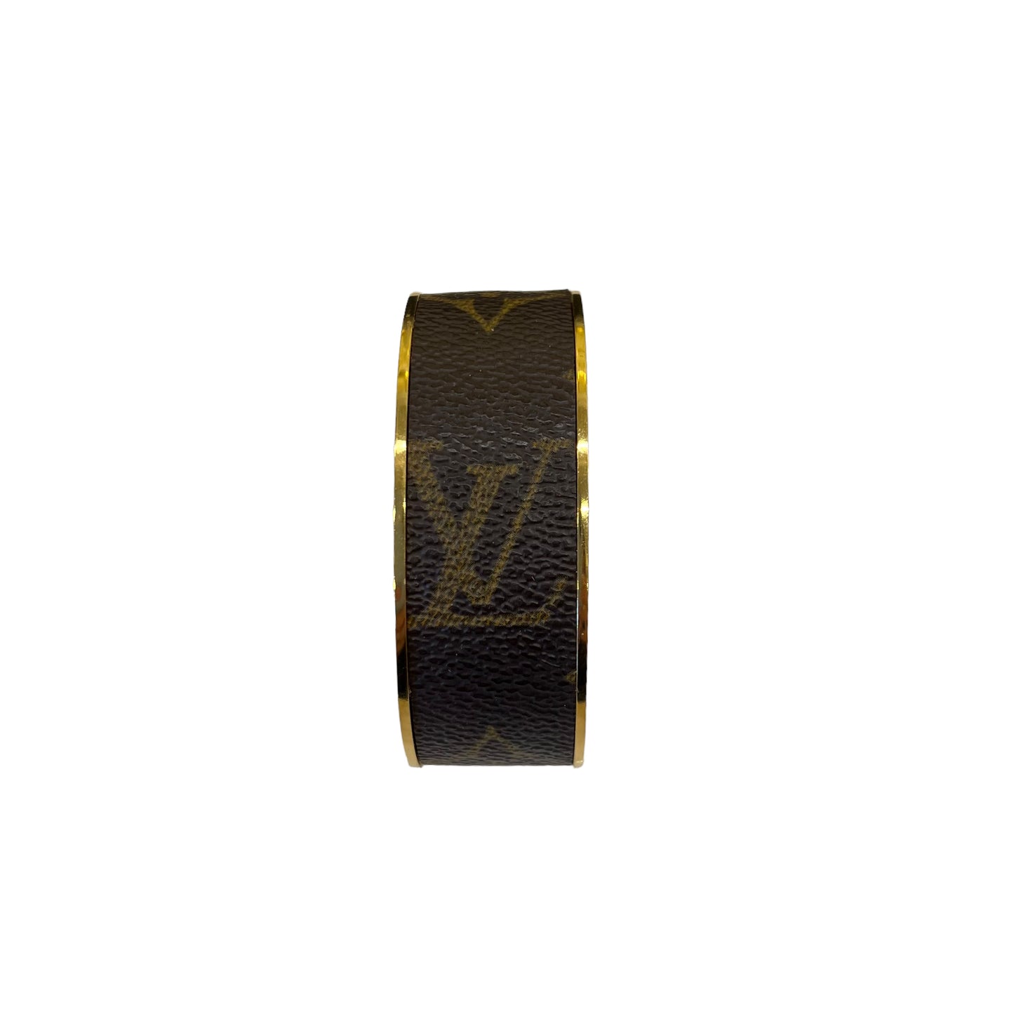 Small upcycled LV Cuff