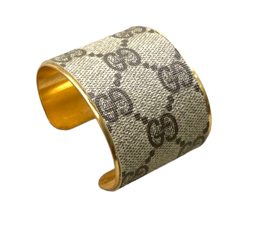 Large Upcycled Gucci cuff