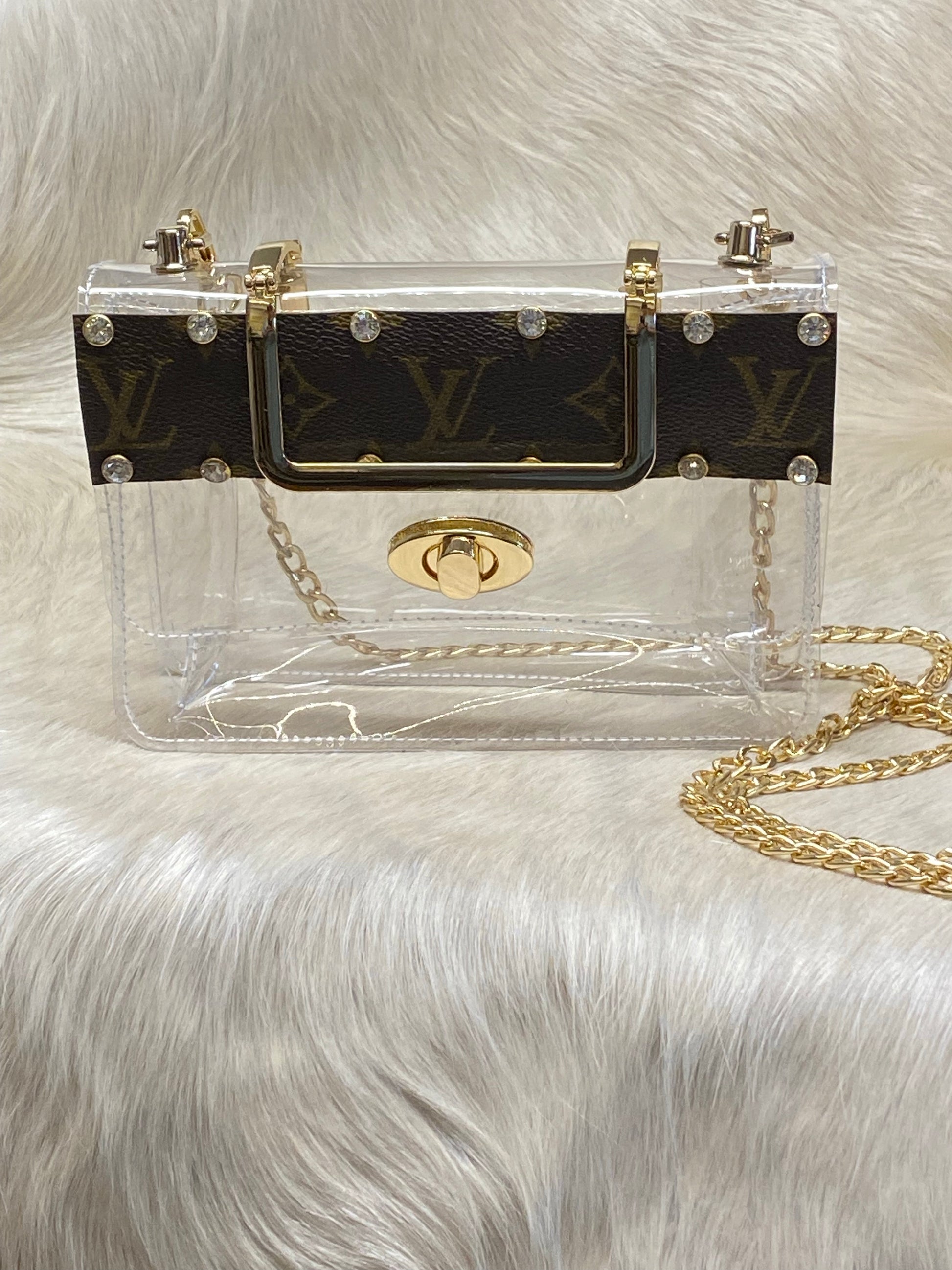 clear chanel bag stadium approved