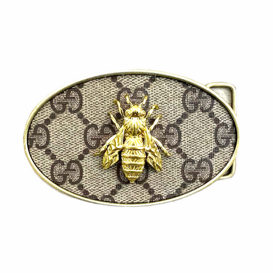 Upcycled Gucci Bee Belt Buckle